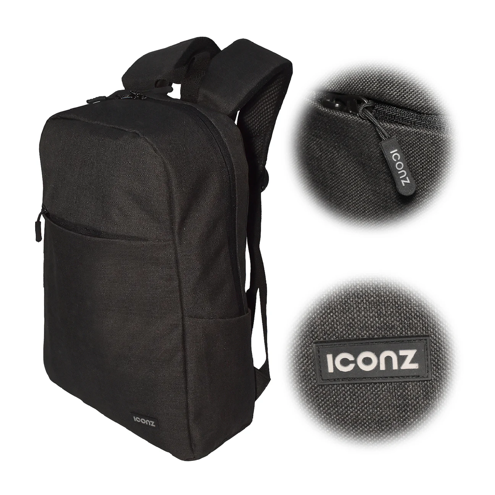 Iconz Sydney 4010 15.6 Inch Laptop Backpack - Black