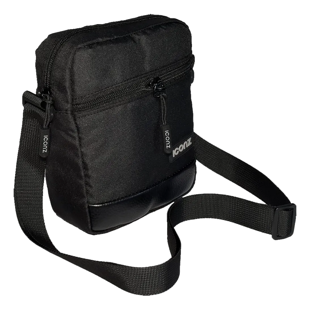Iconz Vienna M 1030 9 Inch Crossbody Bag - Black