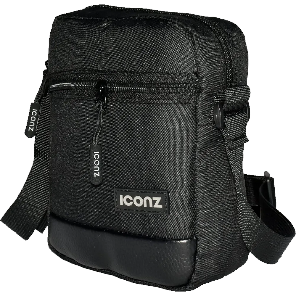 Iconz Vienna M 1030 9 Inch Crossbody Bag - Black