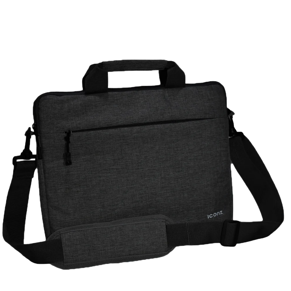 Iconz London 3035 13.3 Inch Laptop Shoulder Bag - Black