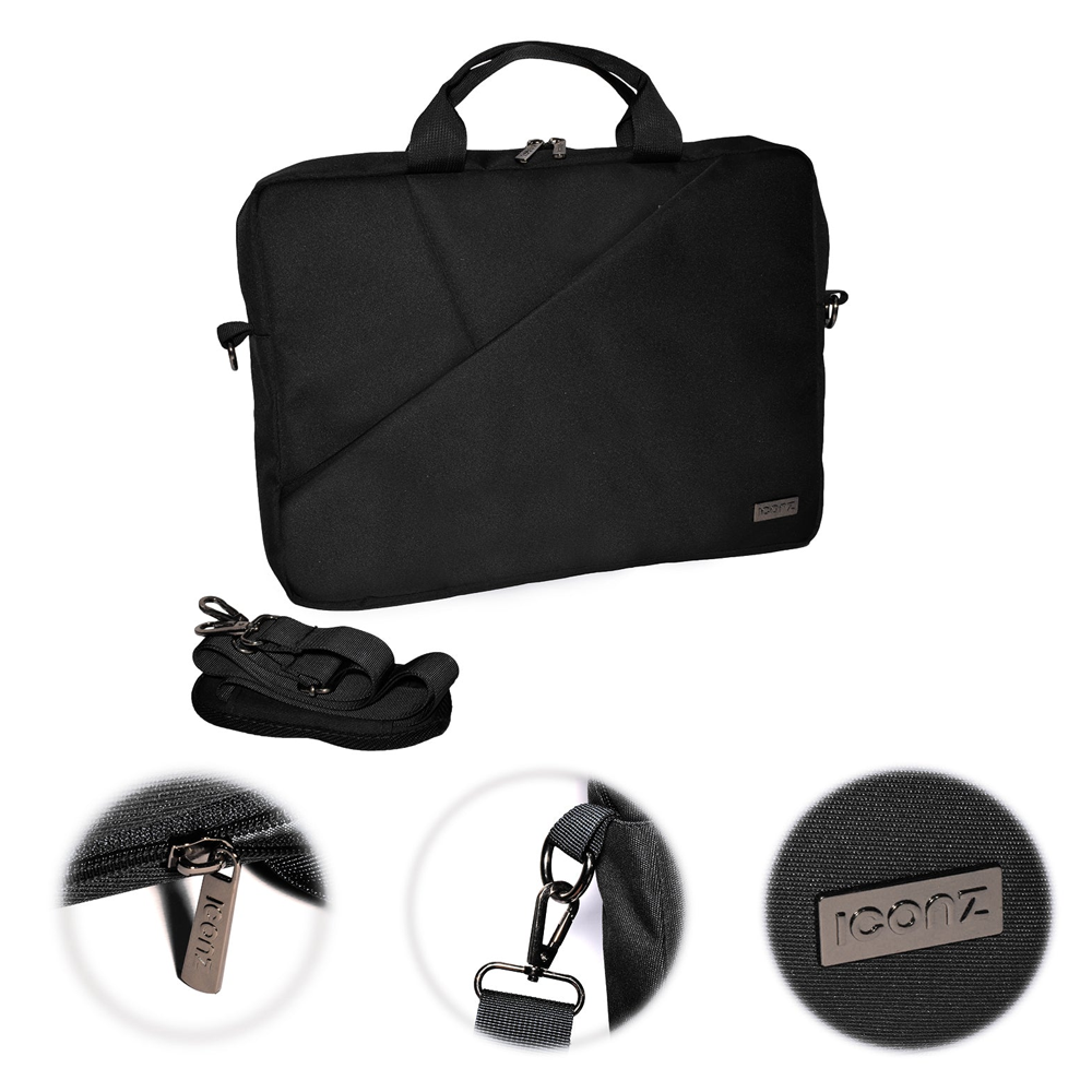 Iconz Zurich 3031 15.6 Inch Laptop Bag - Black