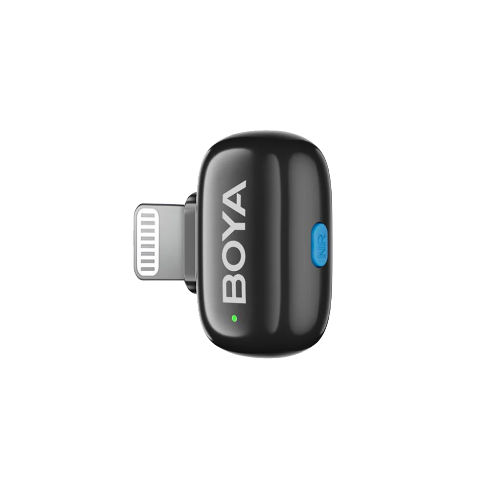 Boya Mini-16 Lightning 2.4GHz Wireless Microphone - Black