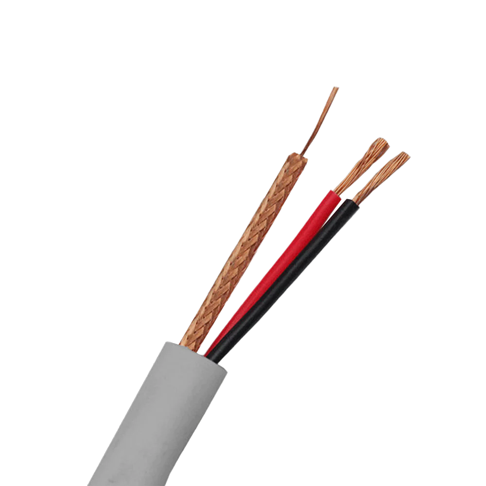 Cable Shield + Power RG174 Mixmax Gray 200M