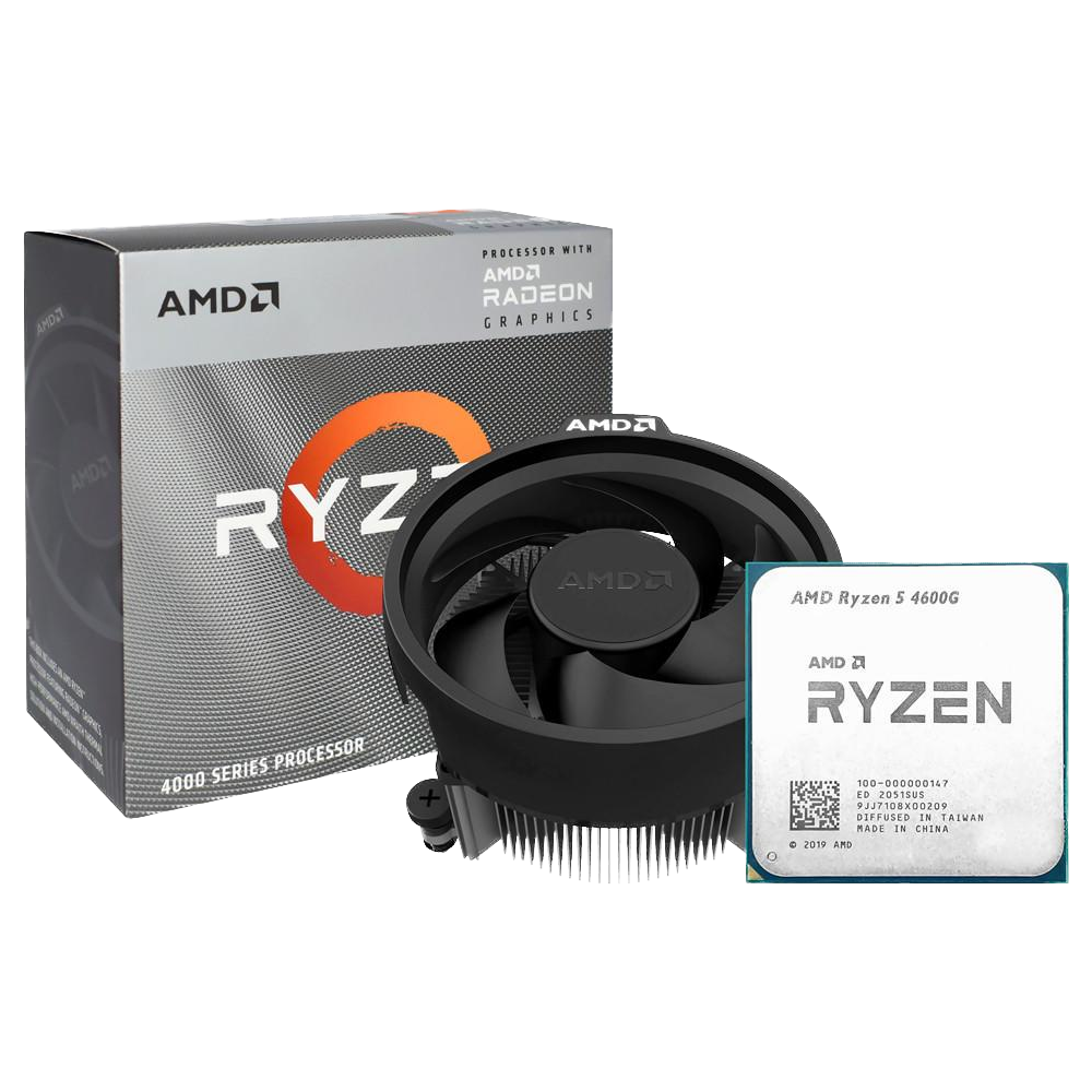 AMD Ryzen 5 4600G Processor 6-Core  (4.2GHz - 11MB) AM4