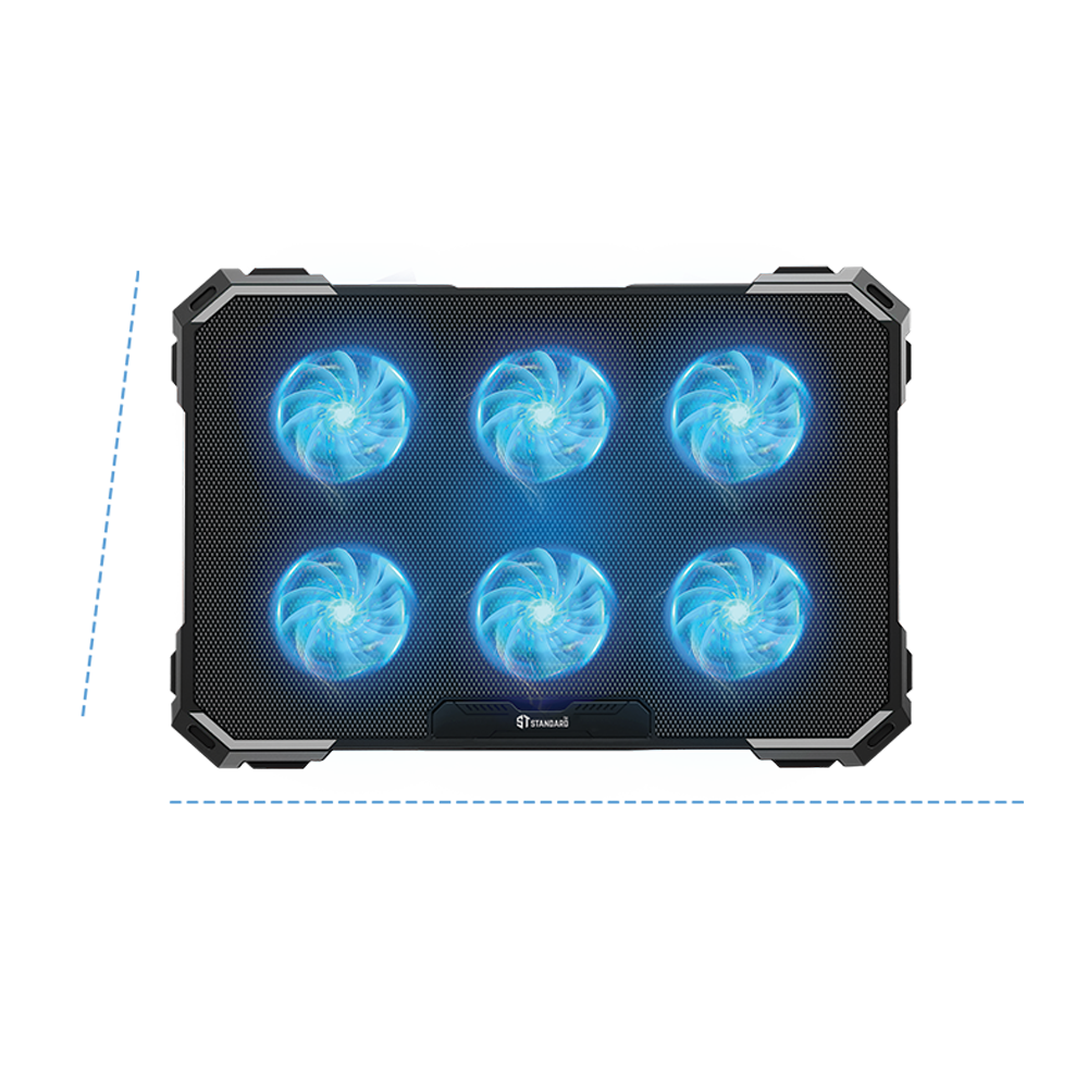 Standard ICE-06N Gaming Laptop Cooling Pad