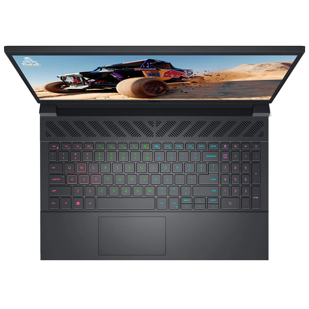 Dell G15-5530 Gaming Laptop (Intel core i5/13450HX - 16G DDR5 - 512GB M.2 NVMe - Nvidia RTX 3050 6G DDR6 - 15.6 Inch FHD 120Hz) - Gray