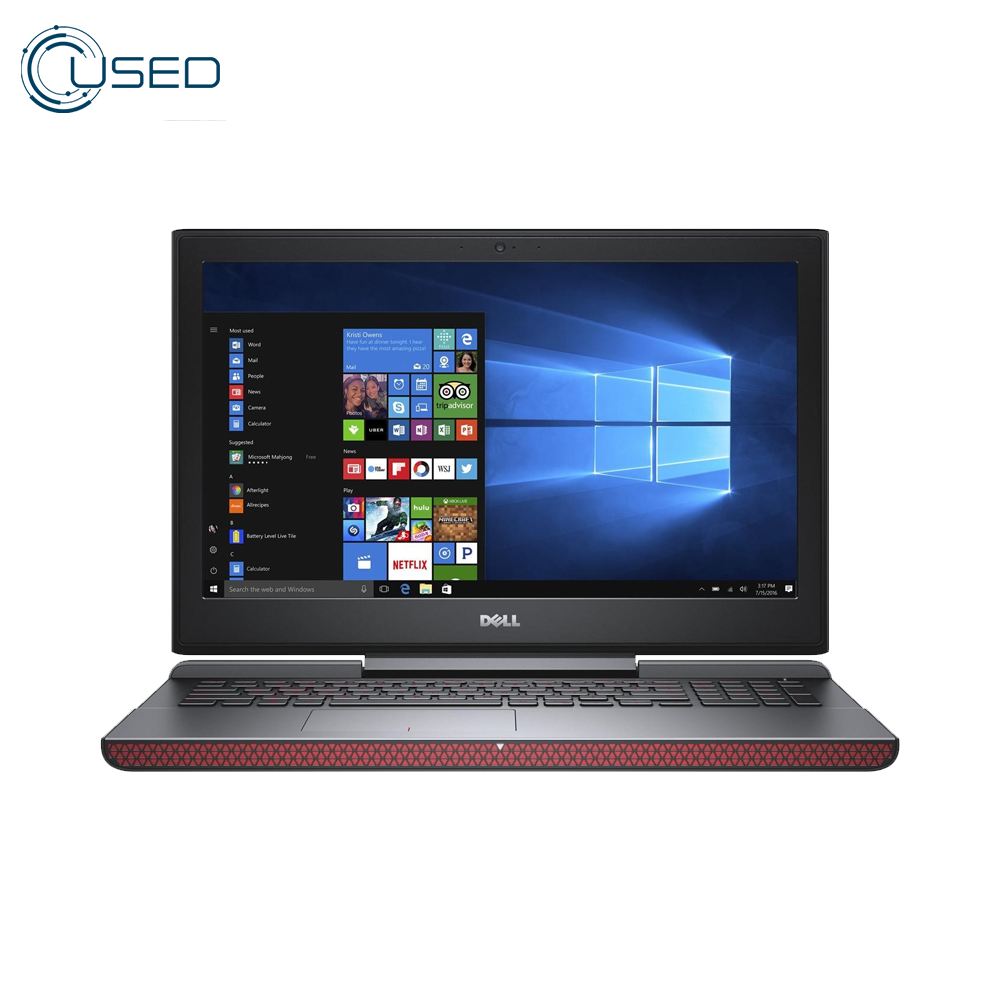 Dell Inspiron 15 7000 Gaming Laptop (Intel Core i7/7700HQ - 16GB DDR4 - 500GB SSD  - Nvidia GeForce GTX 1050 TI 4GB - 15.6 Inch 4K - Cam) Original Used