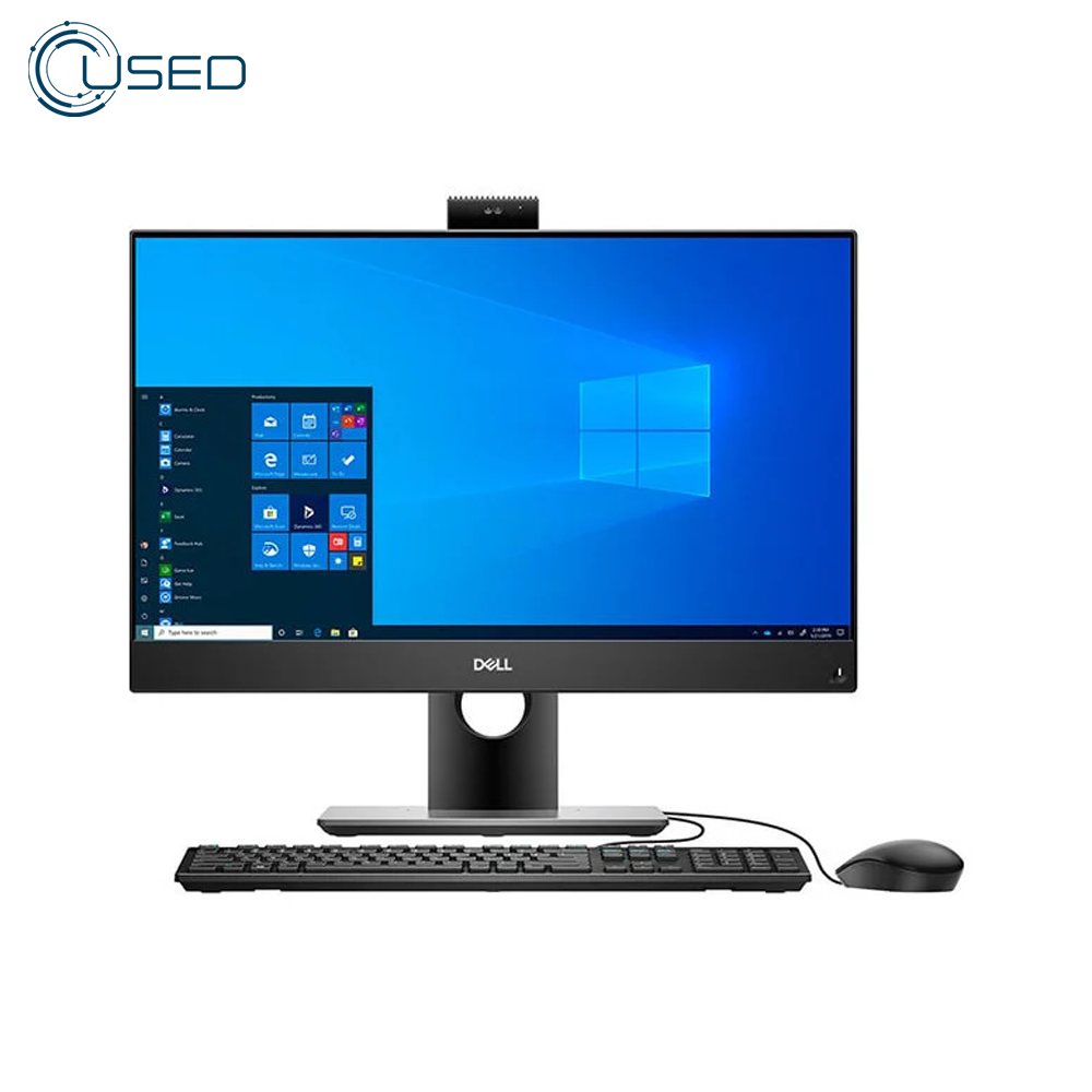 Dell Optiplex 5490 All In One (Intel Core i5-11500 - 8GB DDR4 - SSD 256GB - Intel UHD Graphics - 23.8 Inch FHD TFT Frameless - Cam) Original Used