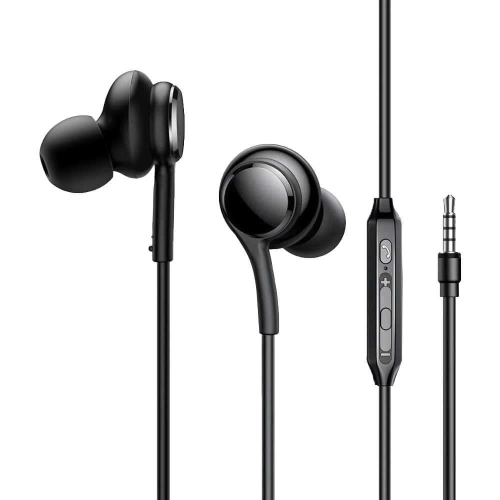 Joyroom JR-EW02 3.5mm Wired Earphone - Black