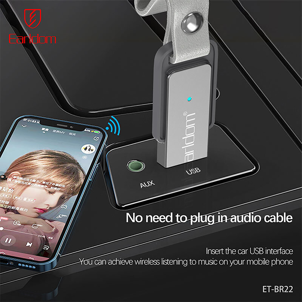 Earldom BR22 USB Bluetooth 5.3 With Microphone