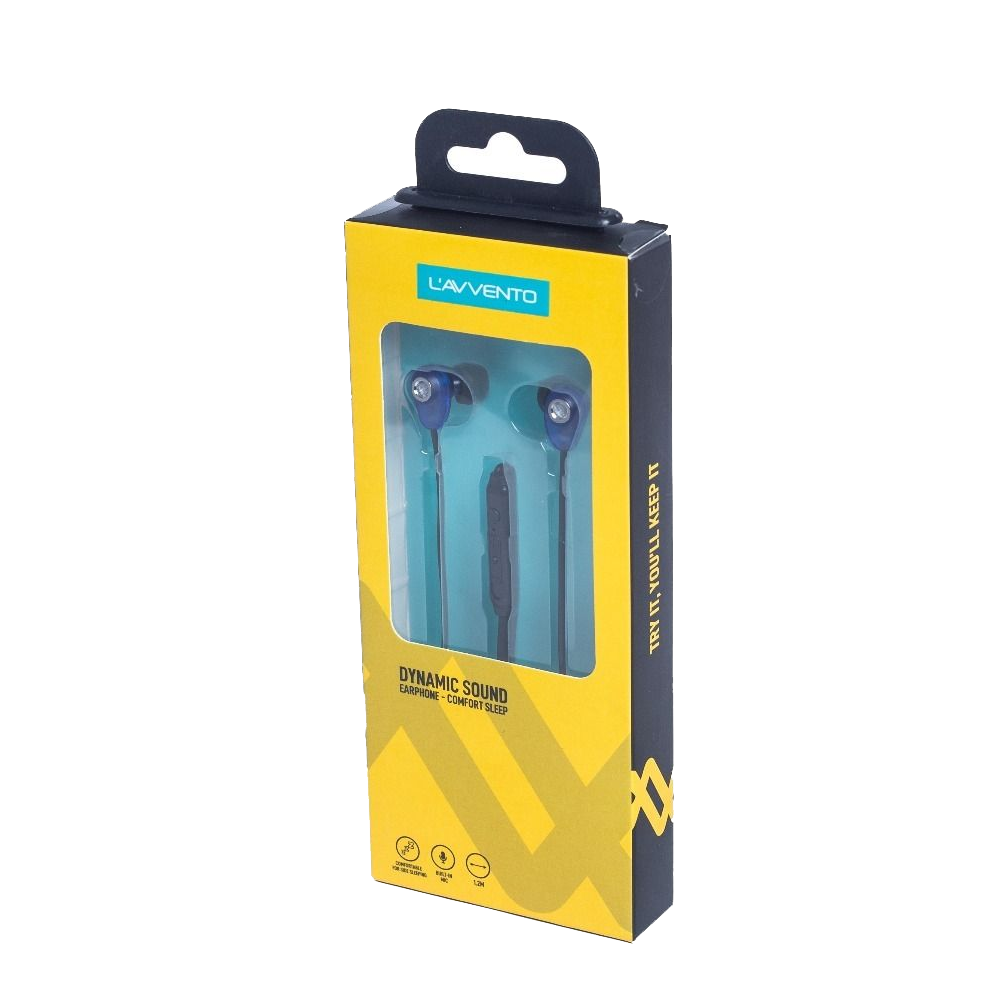 Earphone Wired Lavvento HP66L