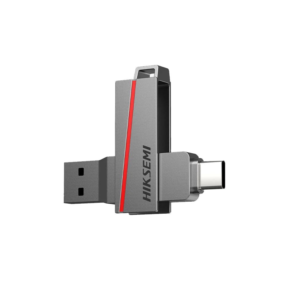 Hiksemi E307C Dual Slim 128G OTG Type-C & USB 3.2 Flash Memory