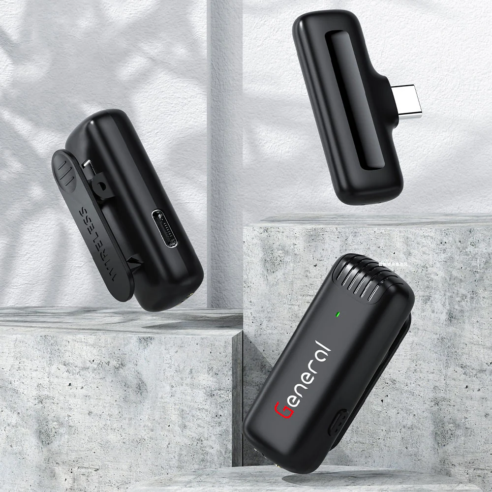 General GM39 Type-C 2.4GHz Dual Channel Wireless Microphone System