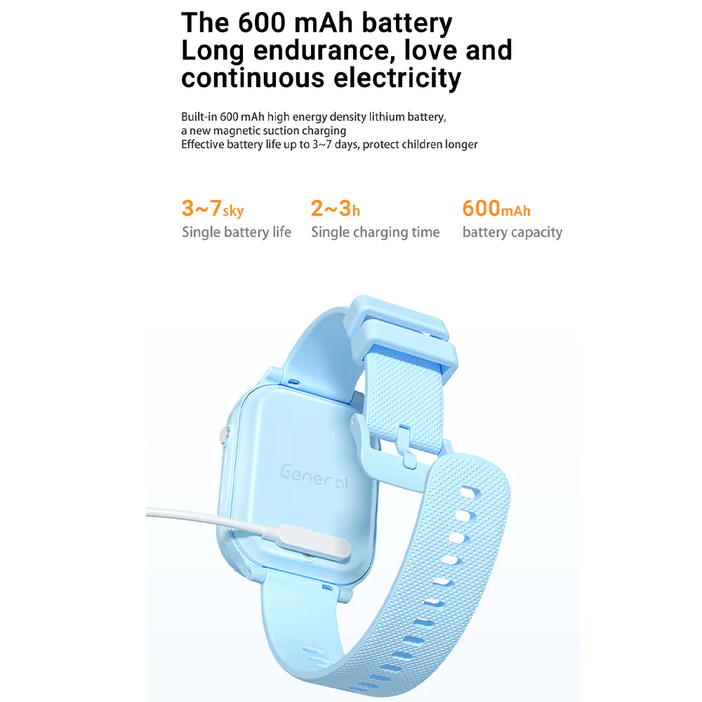 General GW29 Kids 4G Smart Watch - Pink