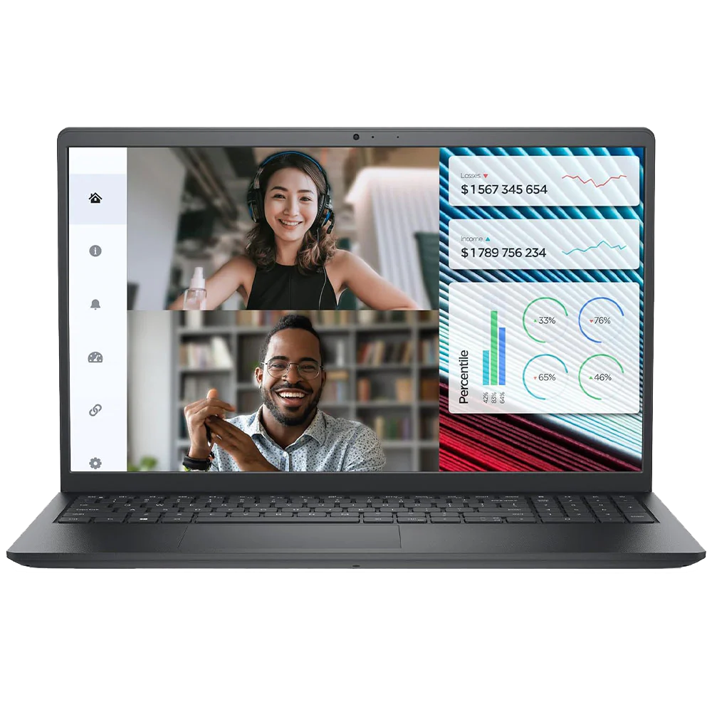 Dell Vostro 3530 Laptop (Intel Core i3/1305U - 8GB DDR4 - 512GB M.2 NVMe - Intel UHD Graphics - 15.6 Inch FHD 120Hz) - Black