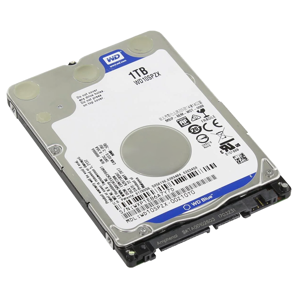 Western Digital Blue 1TB 2.5 Inch Laptop HDD