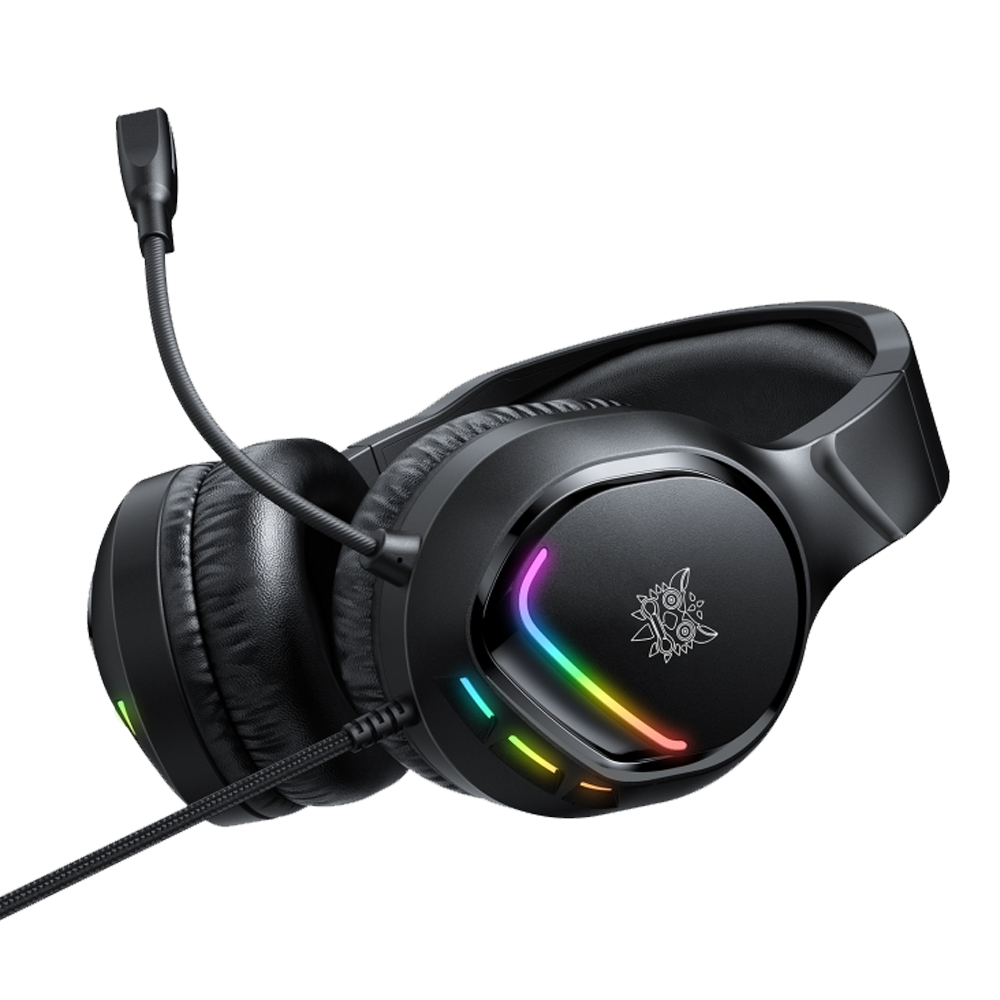 Onikuma X31 RGB Wired Gaming Headphone (One Socket 3.5mm With Converter + USB)