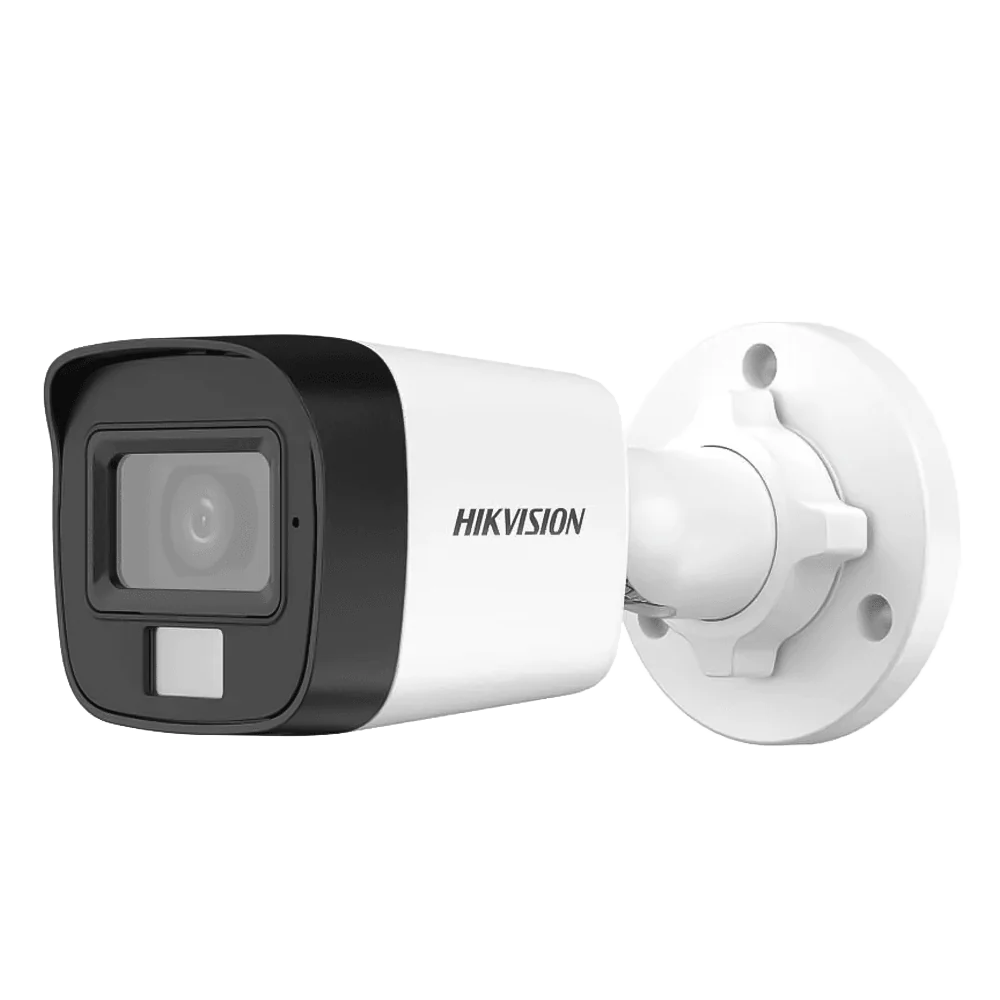 Hikvision DS-2CE16D0T-LPTS 2MP 3.6mm Outdoor Security Camera (Color Niew - Mic)