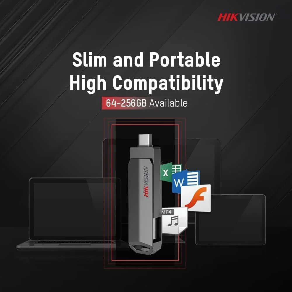 Hikvision E304C 64G OTG Type-C & USB 3.2 Flash Memory