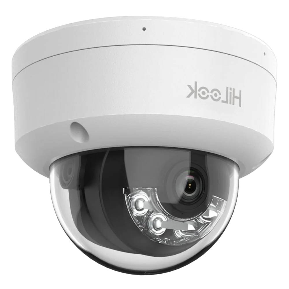 HiLook IPC-D140HA-LU 4MP 2.8mm Indoor Security Camera (Hybrid Light - Mic)