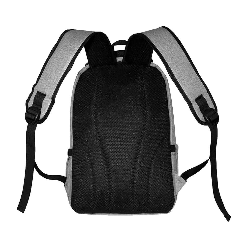 Iconz Madrid 4047 15.6 Inch Laptop Backpack - Black&Grey