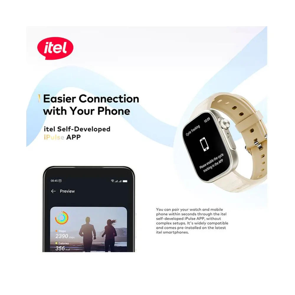 Itel ISW-O23 Storm Ultra Smart Watch - Gold