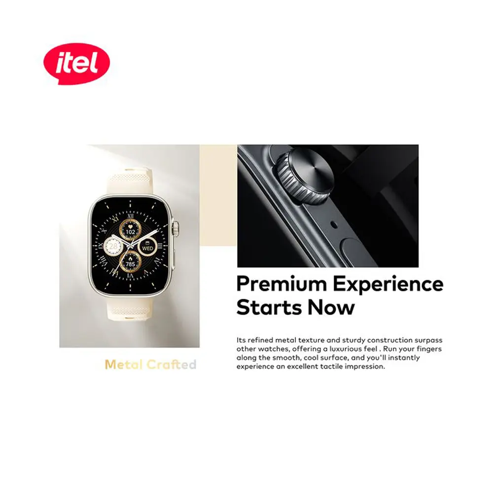 Itel ISW-O23 Storm Ultra Smart Watch - Gold