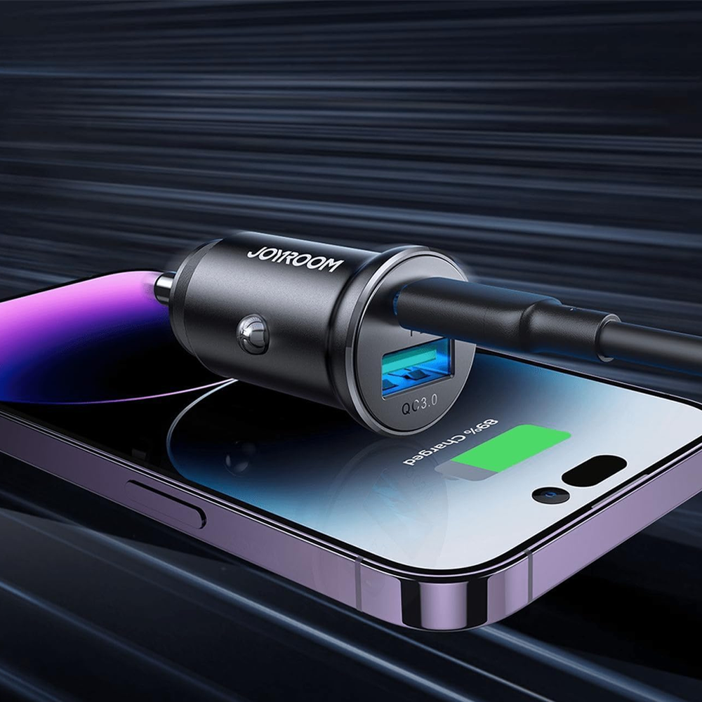 Joyroom JR-CCN05 Mini 30W USB & Type-C Car Charger