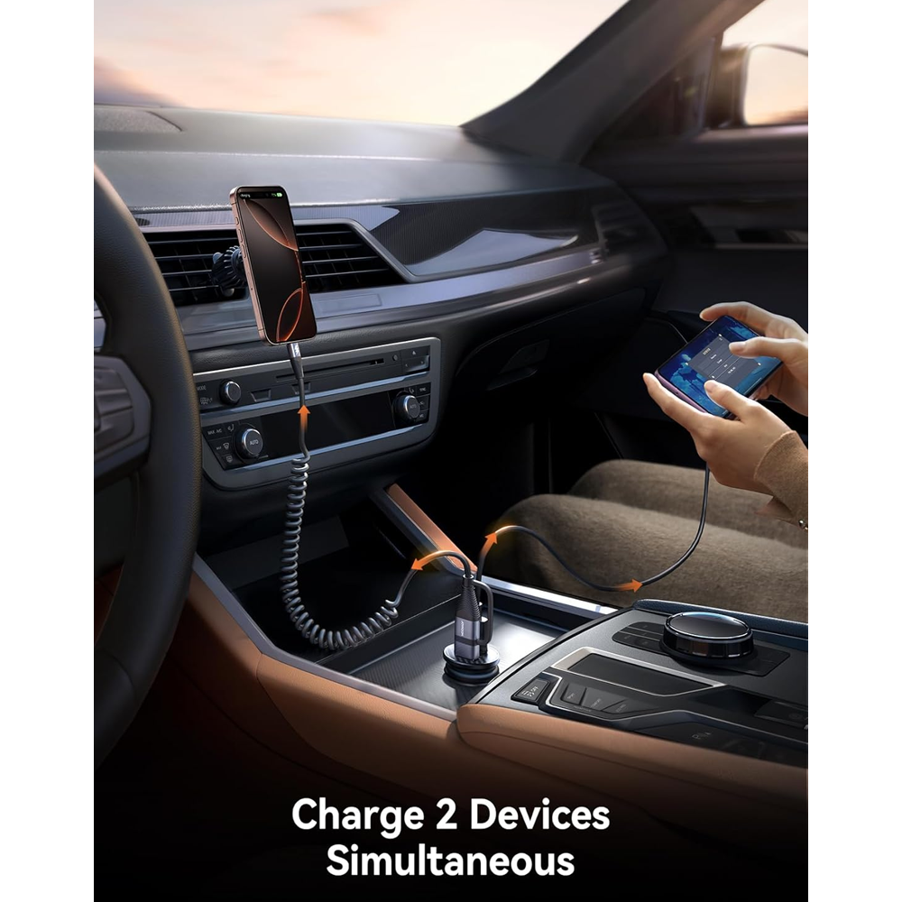 Joyroom JR-CCN16 Mini 15W USB & Type-C Car Charger