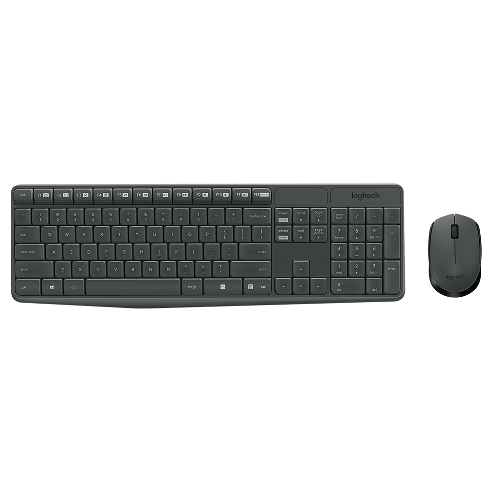 Logitech Mk235 Wireless Keyboard + Mouse Combo
