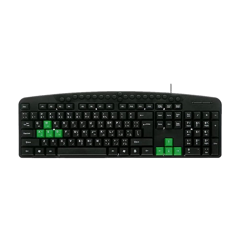 Vesta KB-47020 Wired Multimedia Keyboard