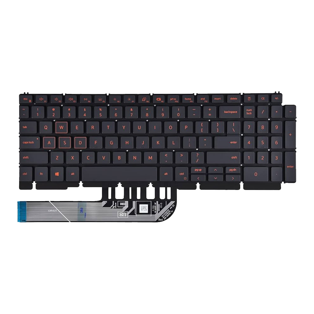 Keyboard Laptop Dell Inspiron Full (G15 5515 - G15 5511 - G15 5510 - G15 5520 - G15 5521 - G15 5525)