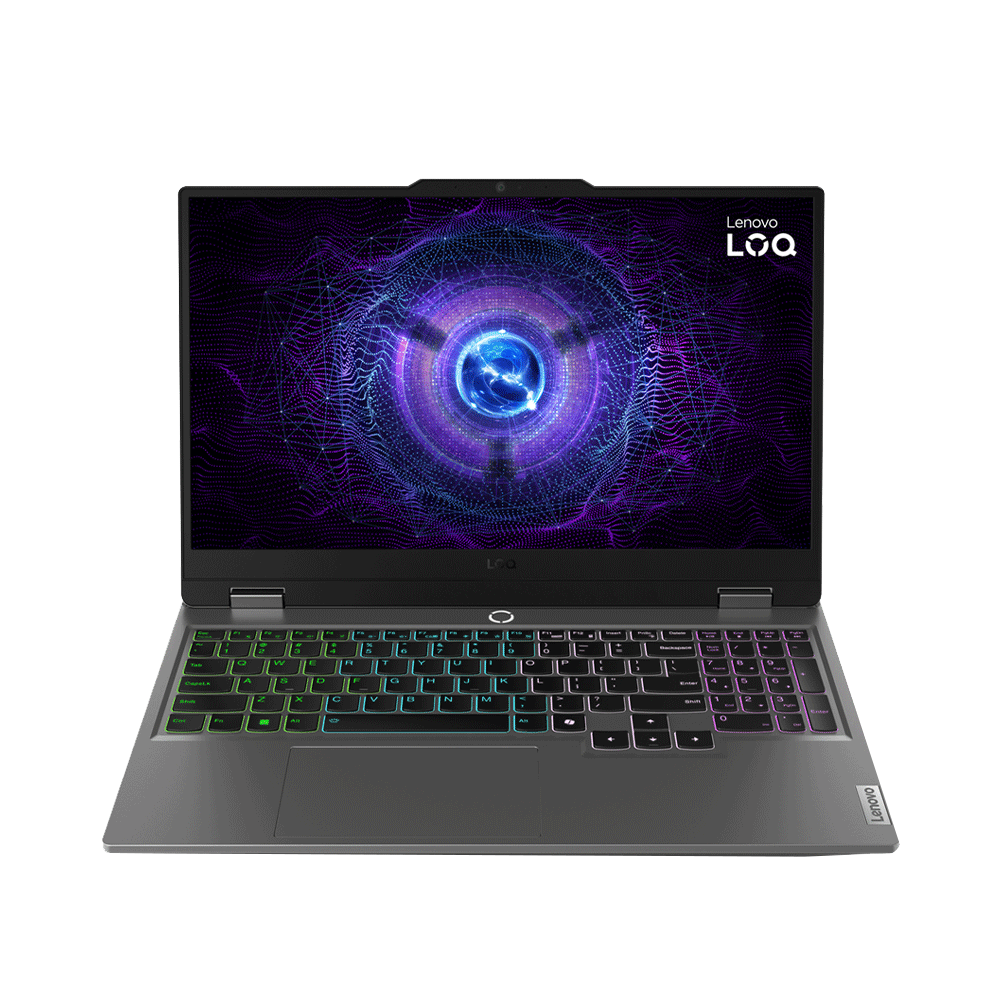 Lenovo LOQ 15IAX9 Gaming Laptop (Intel Core i5/12450HX - 12G DDR5 - 512G M.2 NVMe - Nvidia RTX 2050 4G DDR6 -15.6 Inch FHD IPS 144Hz - Win11) - Luna Grey