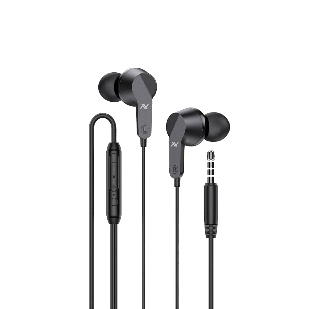 Lavvento HP667 3.5mm Wired Earphone - Black