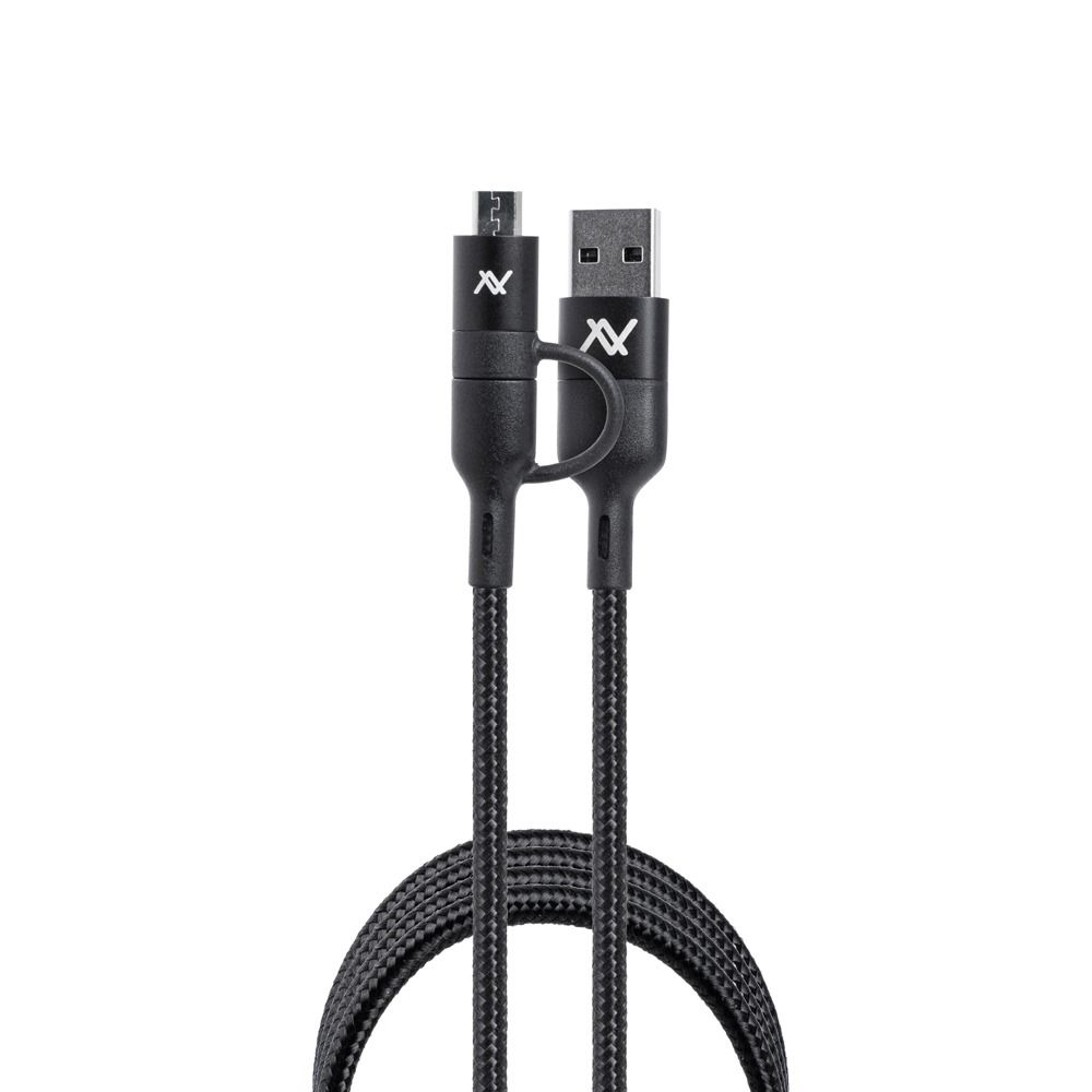 Lavvento MP299 USB + Type-C to Type-C + Micro 4in1 Cable 22.5W Fast Charging 1m