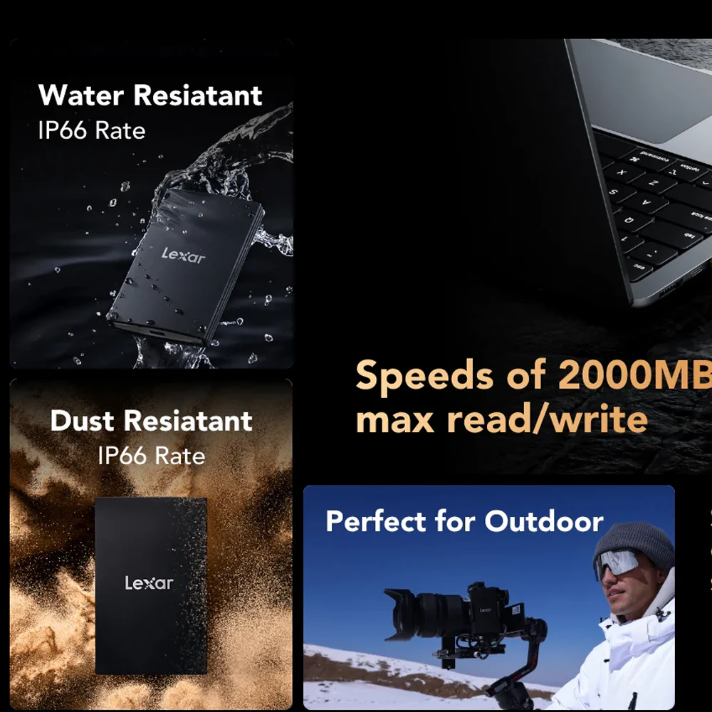 Lexar Armor 700 1TB External SSD