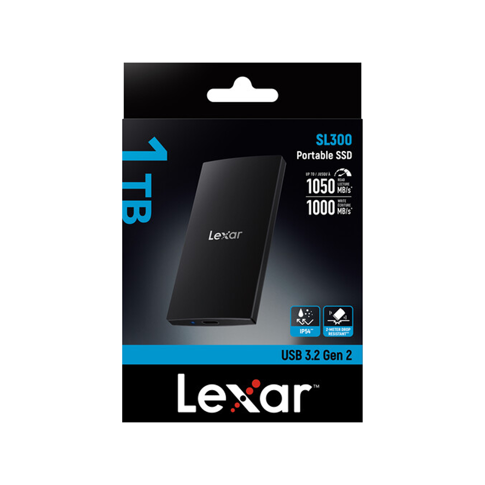 Lexar SL300 1TB External SSD