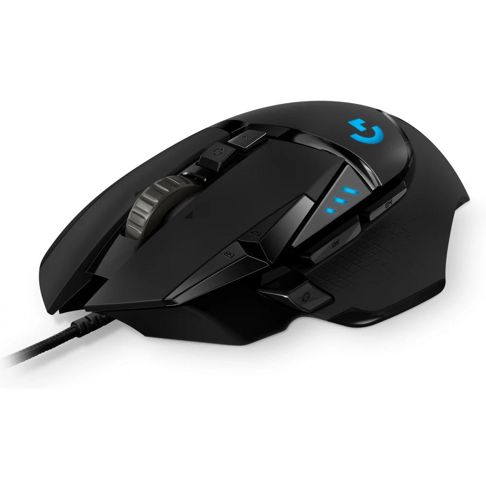 Logitech G502 Hero Wired RGB Gaming Mouse 25600Dpi - Black