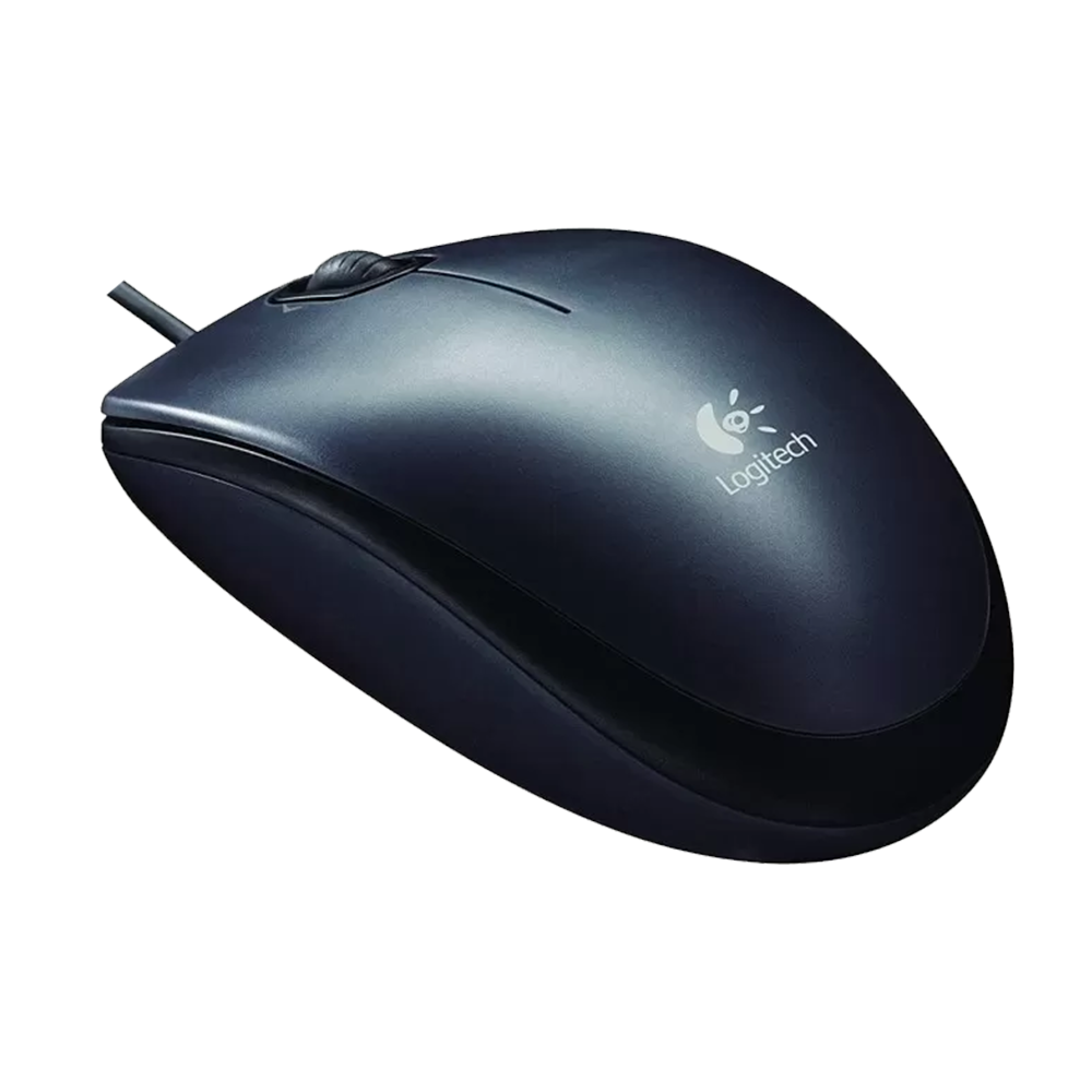 Logitech M90 Wired Mouse 1000DPI - Gray