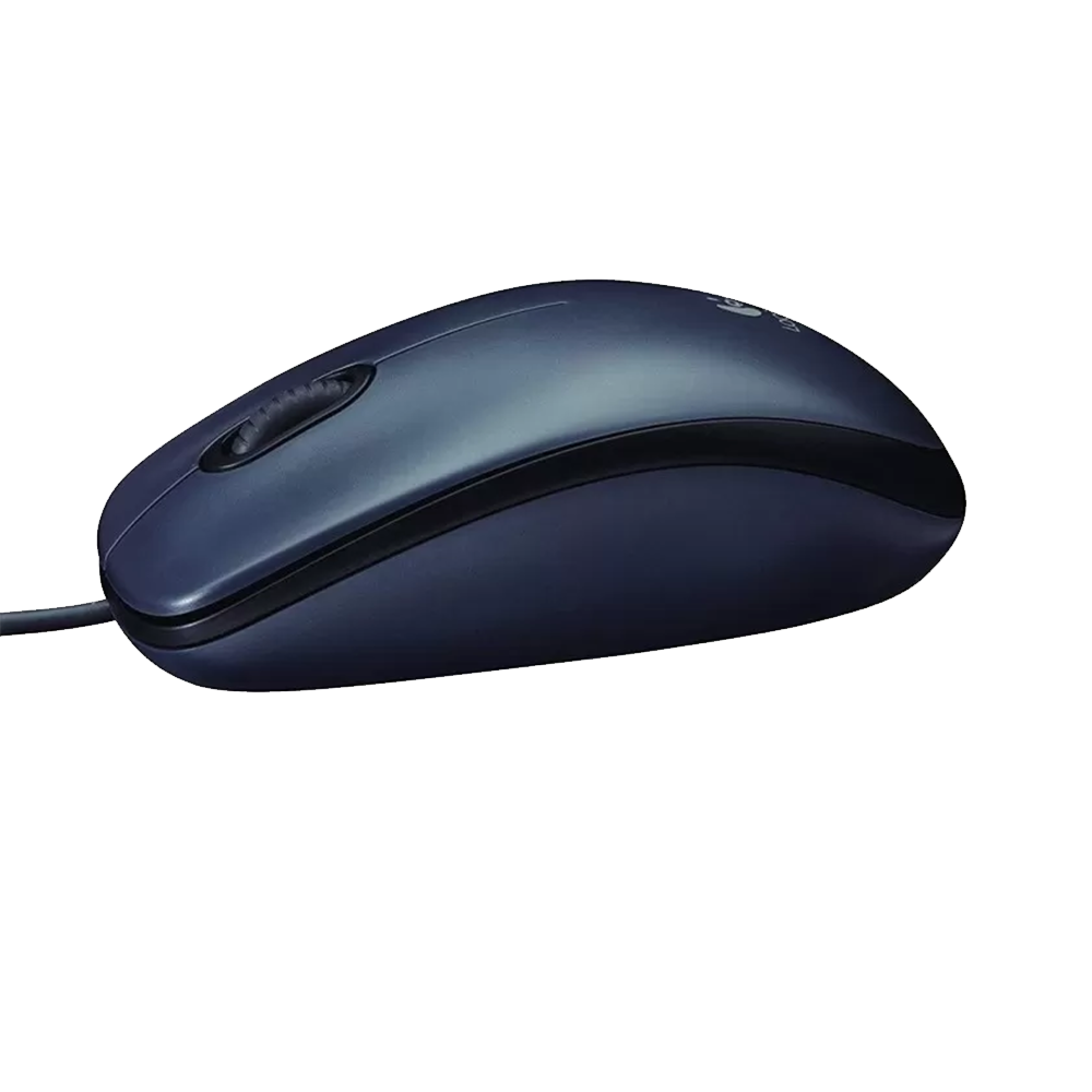 Logitech M90 Wired Mouse 1000DPI - Gray