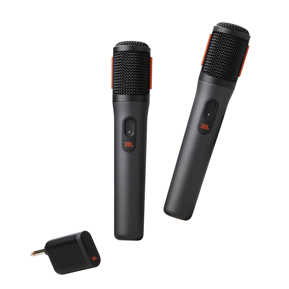 JBL PartyBox UHF Wireless Micrphone (2 Pack) - Black