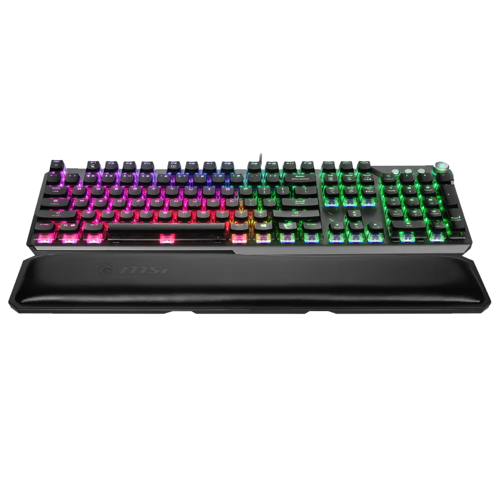 MSI Vigor GK71 Sonic Blue Switch Wired RGB Mechanical Gaming Keyboard