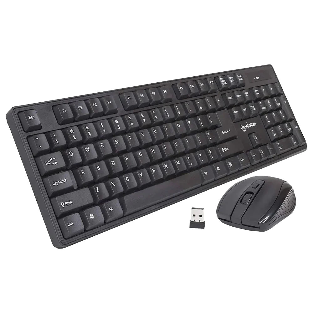 Manhattan KB717 Wireless Keyboard + Mouse Combo
