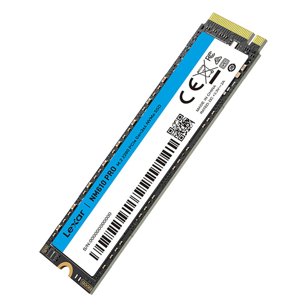 Lexar NM610 PRO 500GB PCIe NVMe M.2 SSD