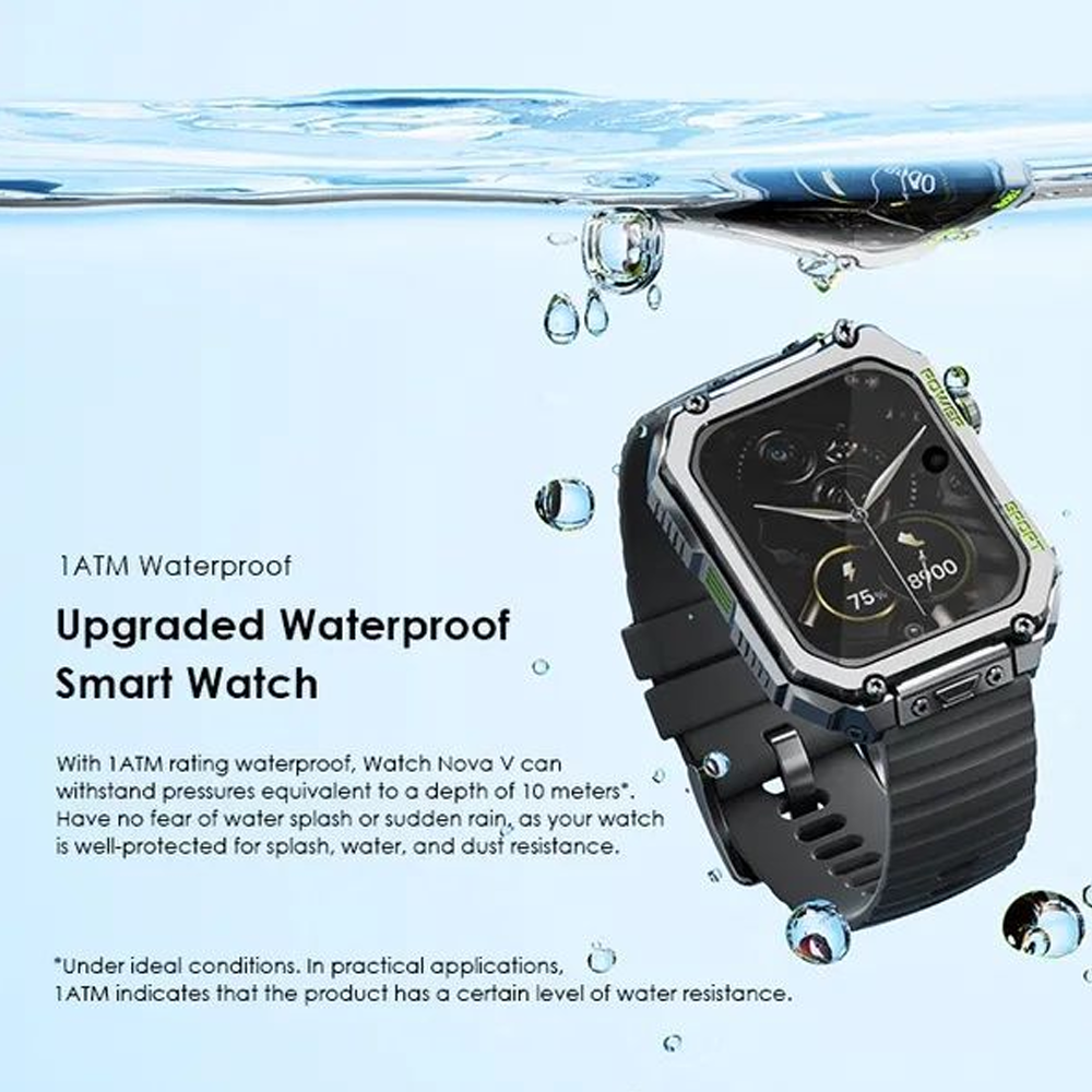 Oraimo Watch Nova V OSW-802N Smart Watch - Light Chrome