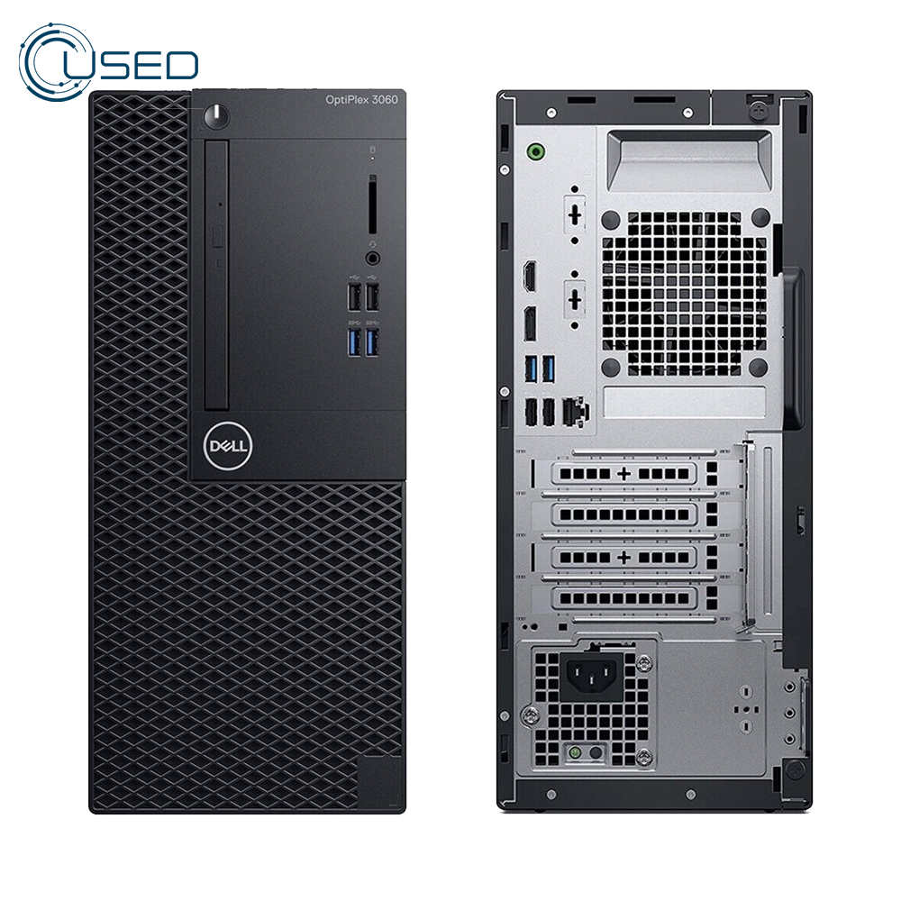 PC Used Tower Dell Optiplex 3060 (I3/8100 - 8G DDR4 - No Hard - Intel UHD Graphics - No DVD - HDMI)