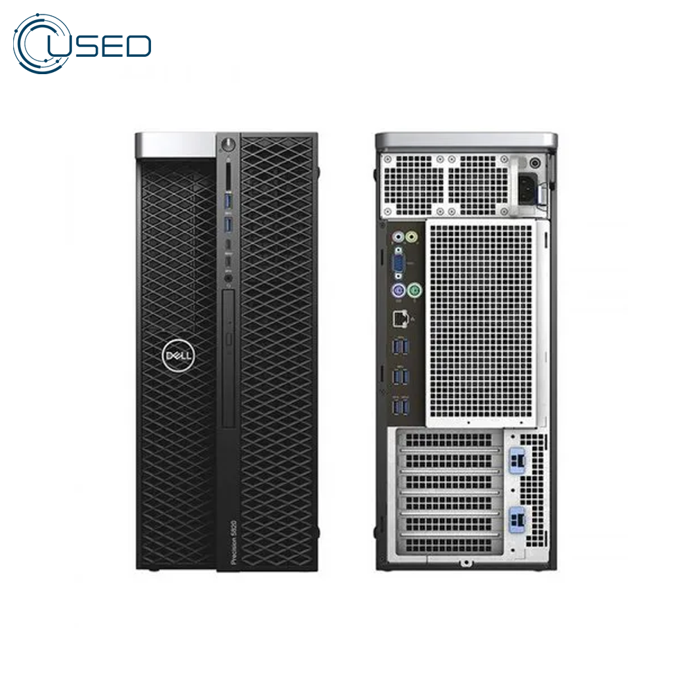 PC Used Workstation Dell Precision 5820 (CPU Xeon W/2133  3.60/8MB Cash 6 Core - 16GB DDR4 - No Hard - Quadro P1000 4GB DDR5 - 950W)