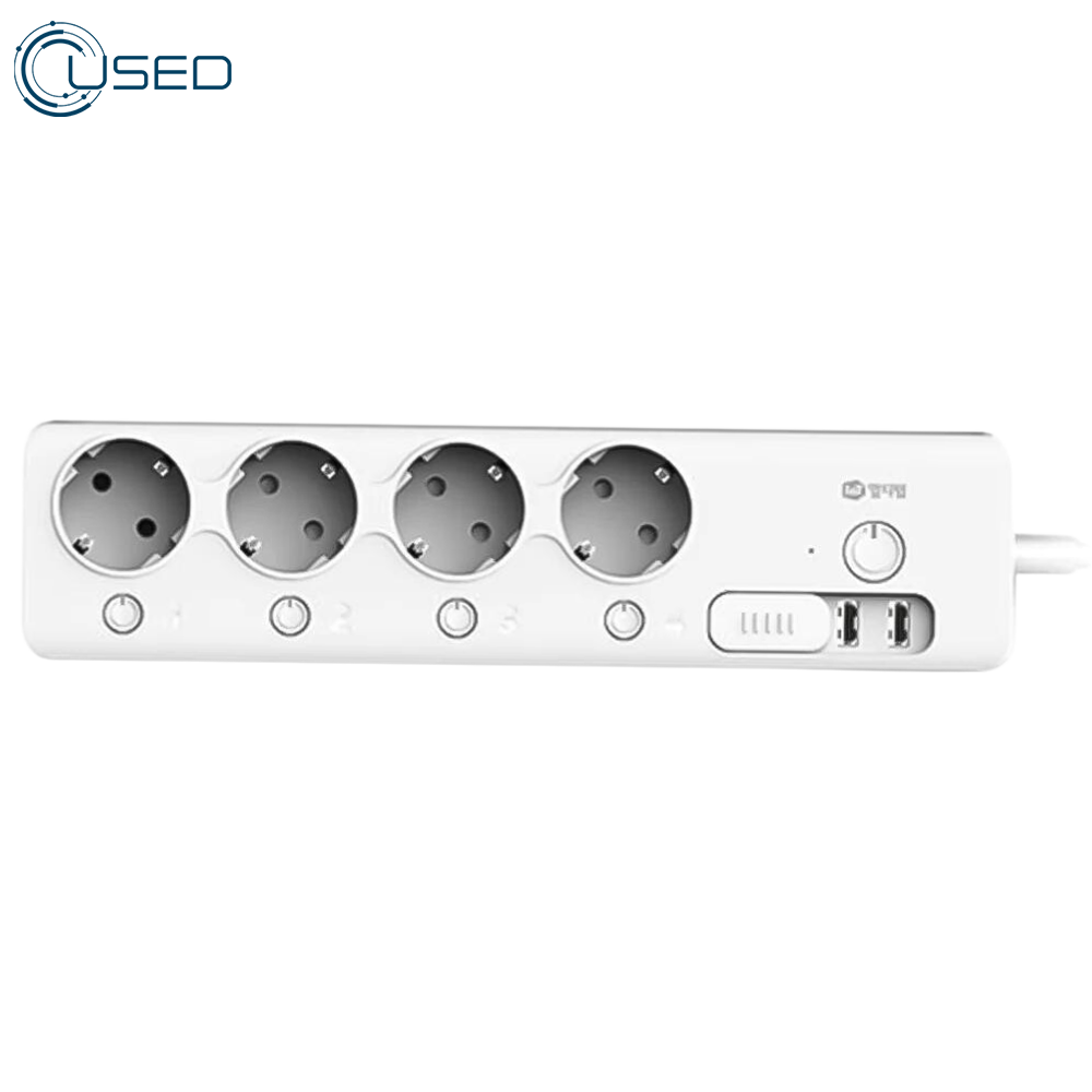 IoT MTTL-W01 4-Port + 2 USB Power Strip 2M (Original Used)