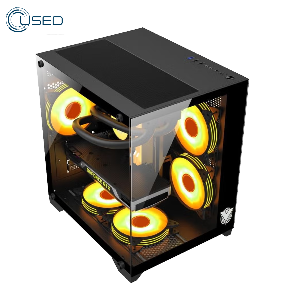 Phantom Aurora Pro Gaming Mid Tower Case (Intel Core i5-6400 - 8GB Ram - 128GB SSD - Zotac Gaming GeForce GTX 1660 Twin Fan 6GB GDDR5 Graphics Card - LG MS-G021 Motherboard LGA1151 - Power Supply 600W) Ready PC (Used)