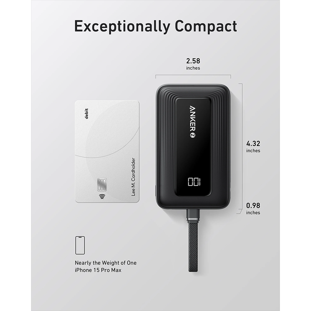 Power Bank 10000mAh Anker Zolo A12688H11